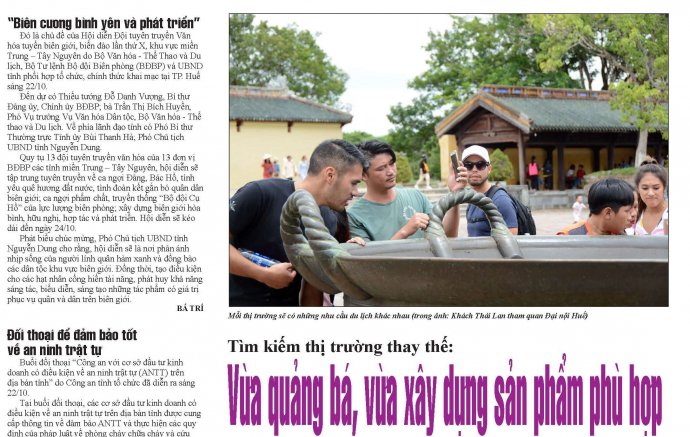 Báo Thừa Thiên Huế số 7732 có nhiều thông tin nổi bật