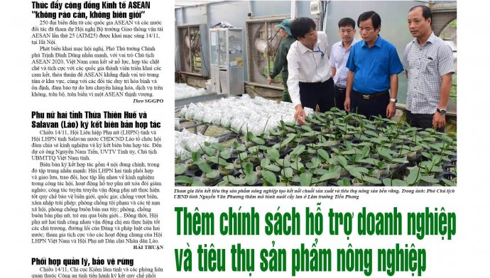 Báo Thừa Thiên Huế số 7752 với nhiều tin tức thời sự mới nhất