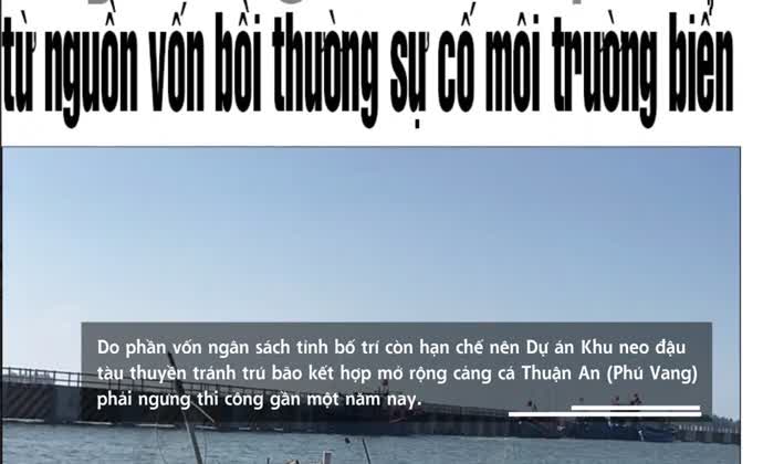 Báo Thừa Thiên Huế số 7767 có nhiều thông tin thời sự đáng đọc