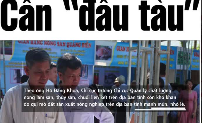 Thông tin nổi bật trên Báo Thừa Thiên Huế số 7771, phát hành ngày 7/12