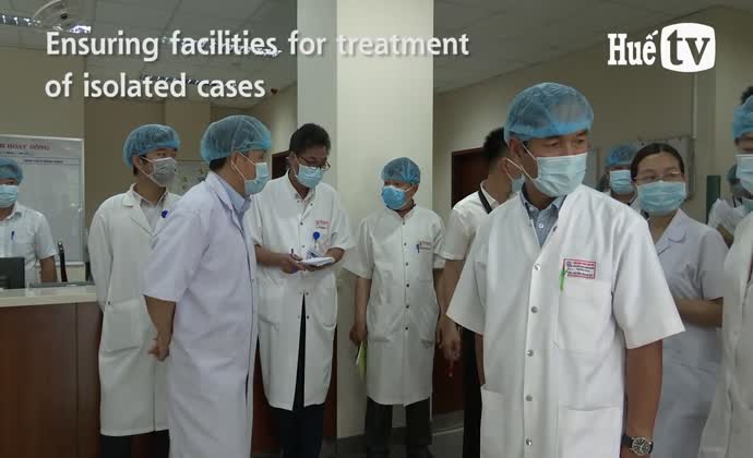 Ensuring facilities for treatment of isolated cases