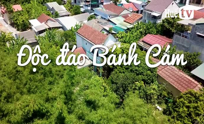 Độc đáo bánh cám