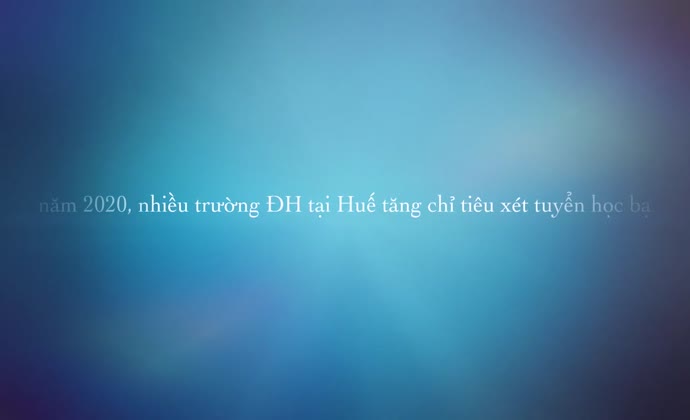 Những thay đổi trong tuyển sinh đại học