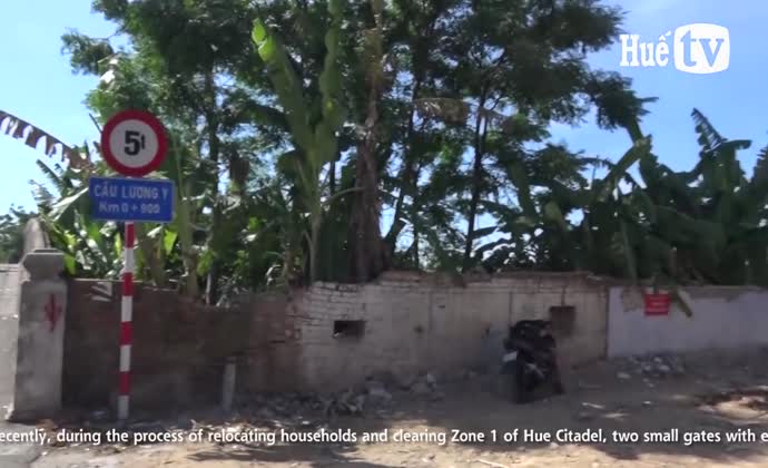 Two unique gates were discovered in Thuong Thanh
