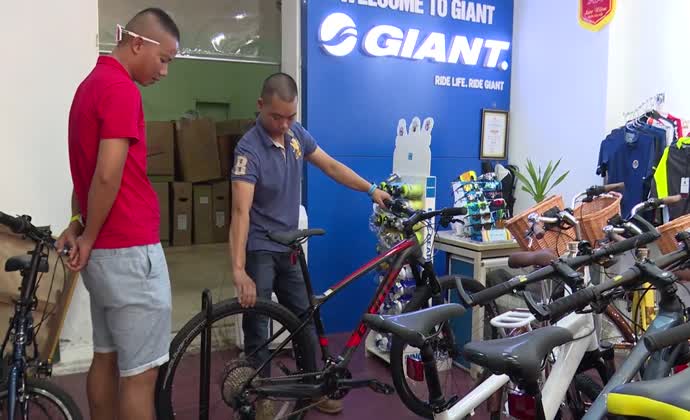 Xu hướng đạp xe thể dục