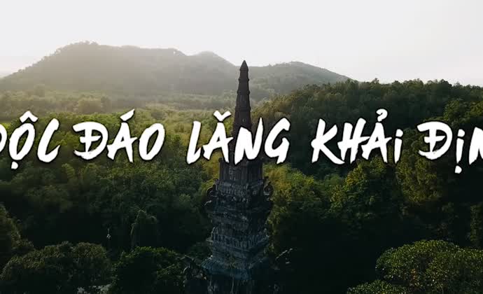 Lăng Khải Định - sự giao thoa của hai nền văn hoá Đông - Tây