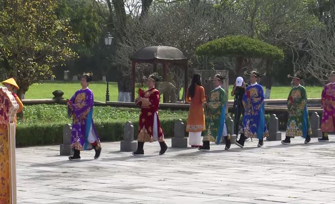 Unique Lunar New Year Ceremony of Nguyen Dynasty