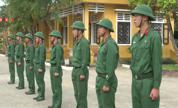 Tân binh những ngày đầu nhập ngũ