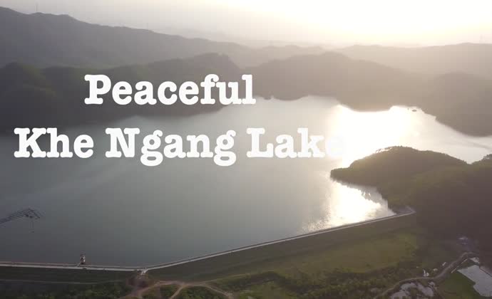 Peaceful Khe Ngang Lake