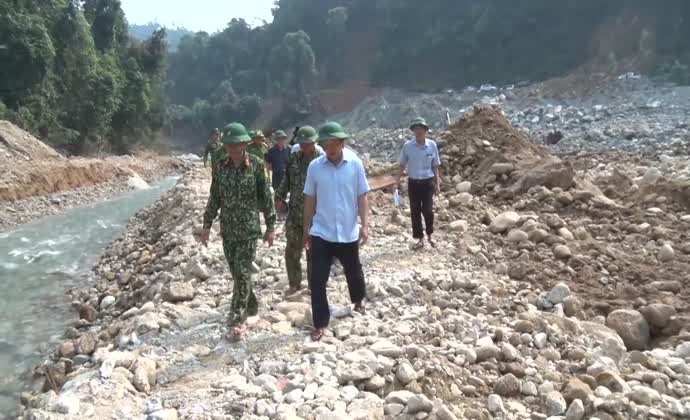 Bí thư Tỉnh ủy Lê Trường Lưu chỉ đạo tìm kiếm các nạn nhân mất tích tại Thủy điện Rào Trăng 3