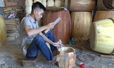 Khắc khoải nghề làm trống