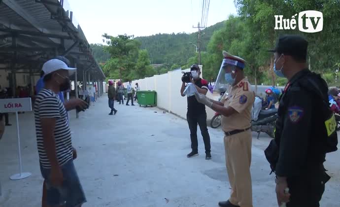 Tăng cường quản lý phương tiện giao thông về từ vùng dịch