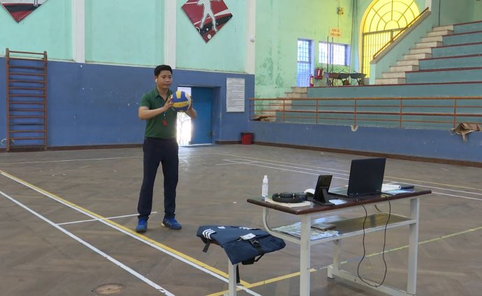 Áp dụng dạy - học thể dục online bậc đại học