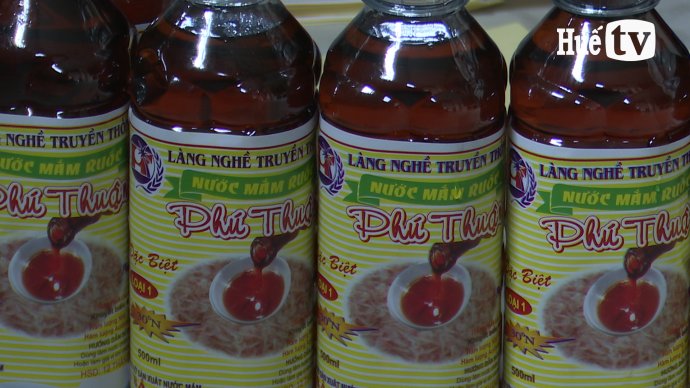 Nâng tầm nước mắm Phú Thuận