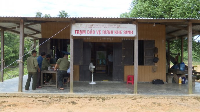 Trạm Bảo vệ rừng lắp ghép