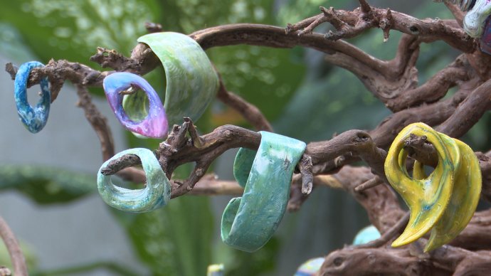 Fancy products from recycled plastic