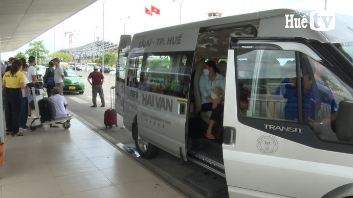 Thêm dịch vụ tiện ích cho hành khách từ Huế về sân  bay Phú Bài