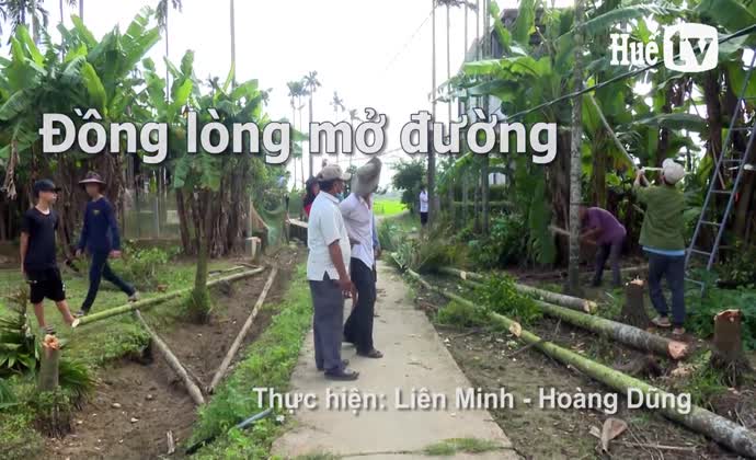 Đồng lòng mở đường