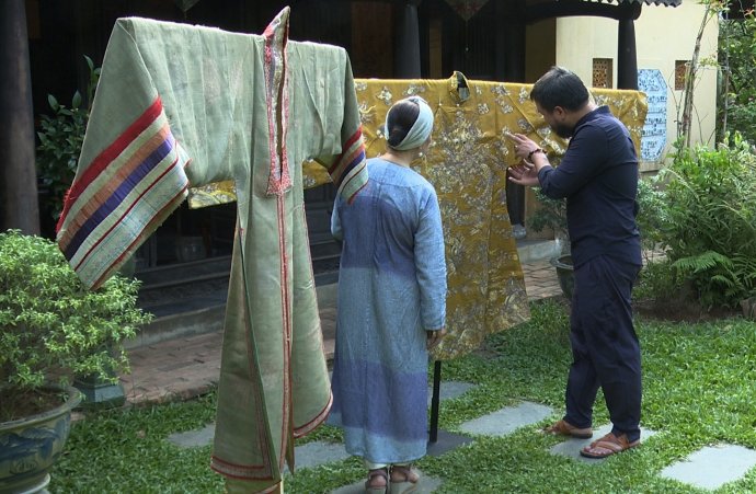 Ngắm áo dài xưa