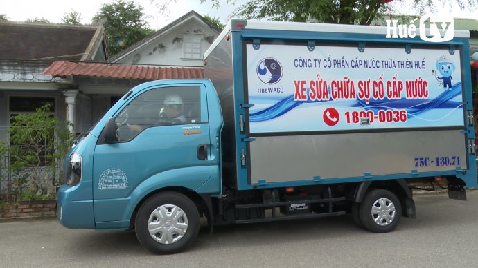 Tiện ích từ xe sửa chữa sự cố nước khẩn cấp