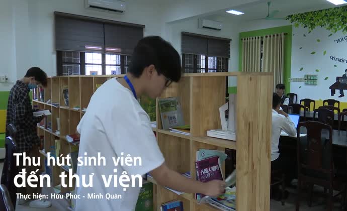 Thu hút sinh viên đến thư viện