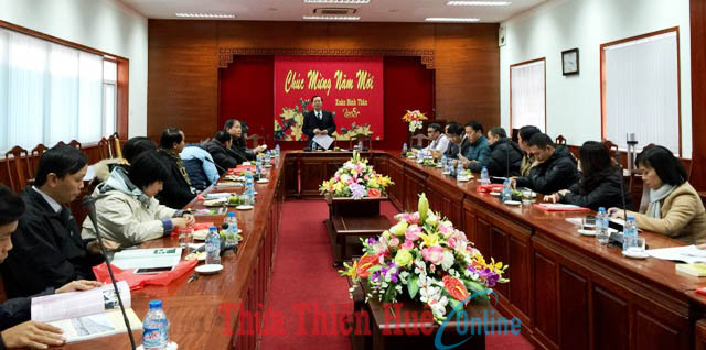 Đại học Huế gặp các cơ quan báo chí - truyền thông