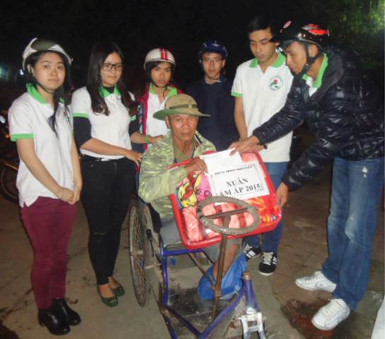 Thiện nguyện ngày giáp Tết