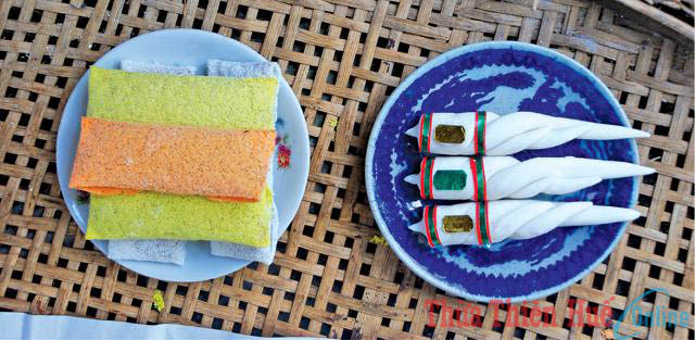 Kỳ công bánh dứa, bánh sâm