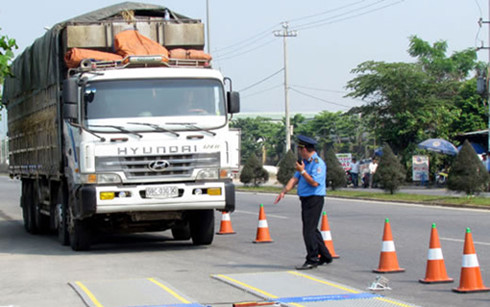 Không còn tình trạng xe quá tải lưu thông đường dài