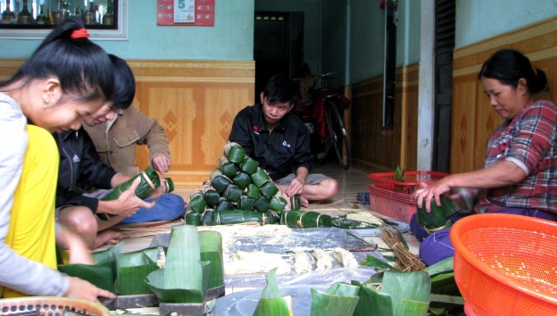Ngũ Điền những ngày cận tết