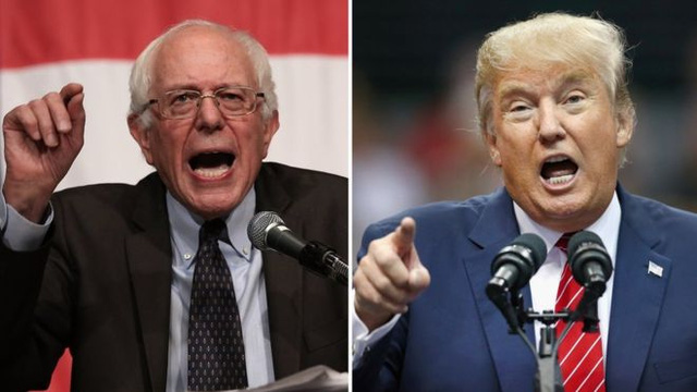 Trump, Sanders thắng áp đảo tại New Hampshire