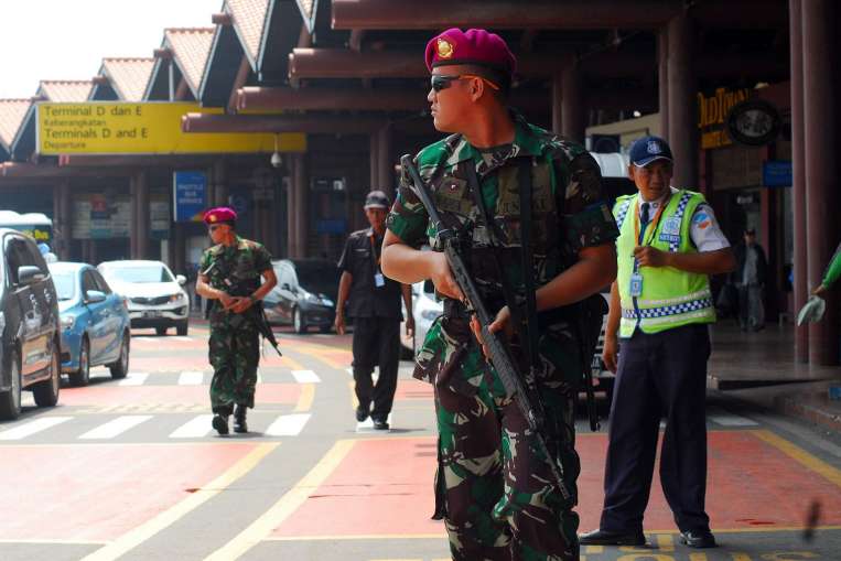 Indonesia tăng cường an ninh tại tất cả các sân bay trên cả nước