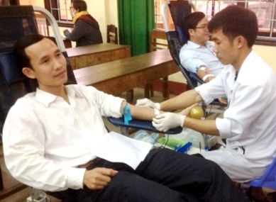 Hương Thủy Hiến máu tình nguyện đợt I vượt chỉ tiêu