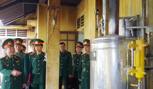 BTLQK 4 kiểm tra công tác chuẩn bị giao, nhận quân tại Thừa Thiên Huế