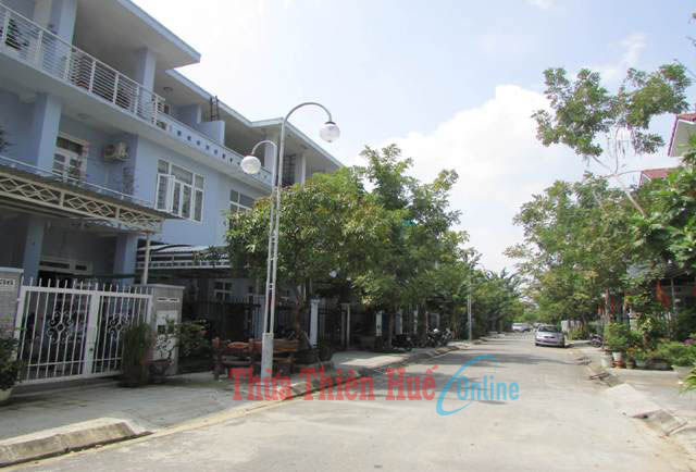 Mở rộng lòng đường khu đô thị An Cựu City Phải lấy ý kiến người dân