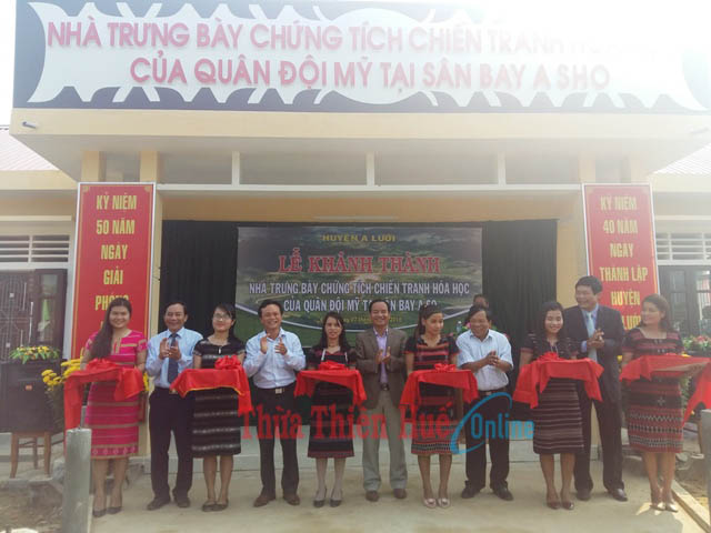 A Lưới Khánh thành Nhà trưng bày chứng tích chiến tranh chất độc hóa học
