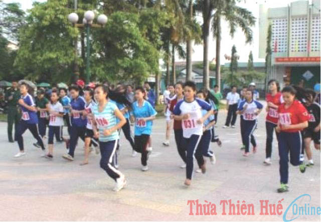 Hương Thủy giữ lửa cho phong trào Việt dã