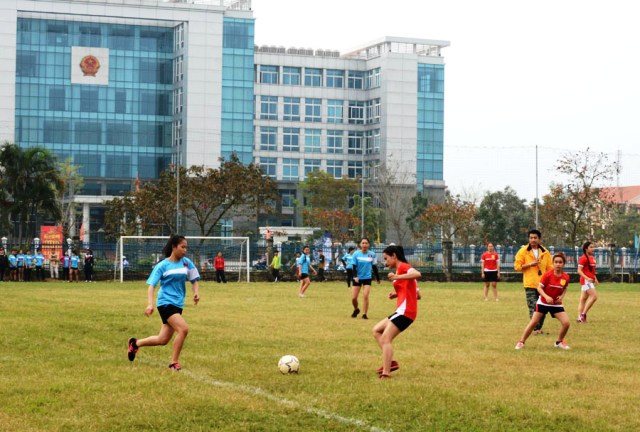 Giao lưu bóng đá giữa lưu học sinh Lào tại Huế và lưu học sinh Lào tại Đà Nẵng