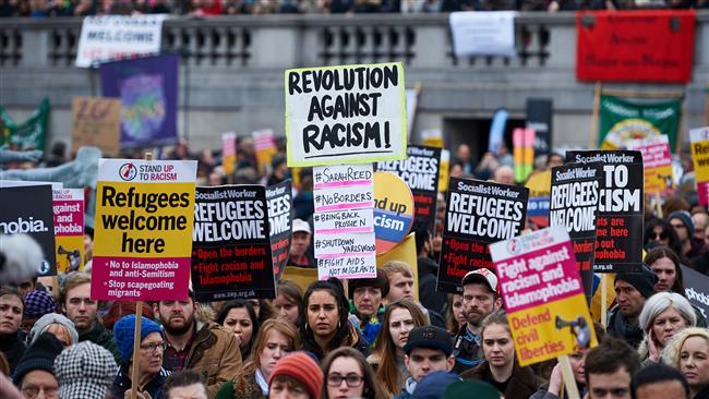 Người dân châu Âu biểu tình phản đối thoả thuận tị nạn EU-Thổ Nhĩ Kỳ