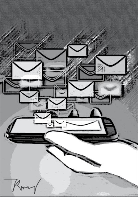 Quản lý tin rác điện thoại di động dễ hay khó