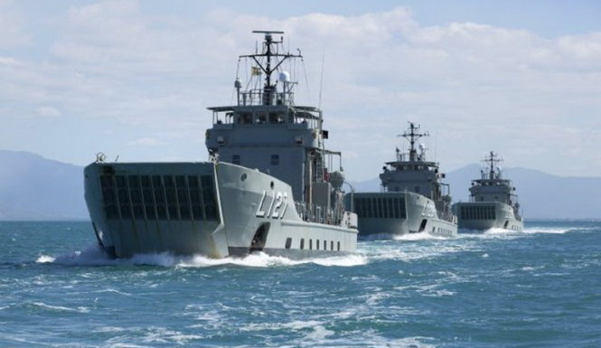 Mỹ - Philippines bắt đầu tập trận gần Biển Đông