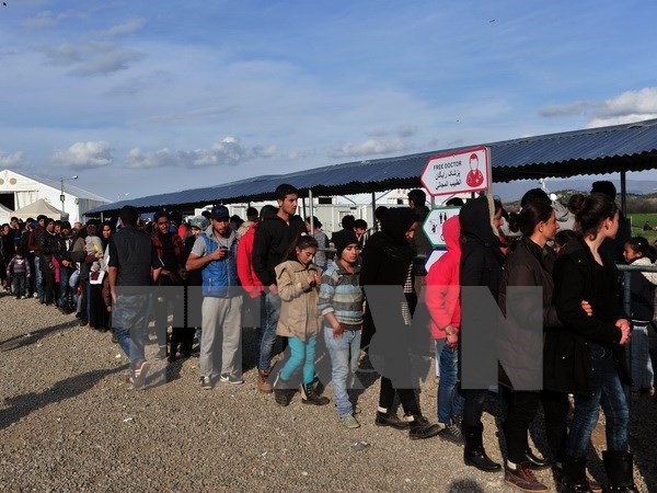 Tổng thống Pháp ca ngợi chính sách của Đức với người tị nạn Syria