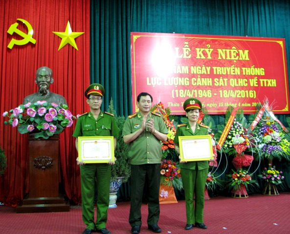 Kỷ niệm 70 năm ngày truyền thống lực lượng Cảnh sát quản lý hành chính về trật tự xã hội