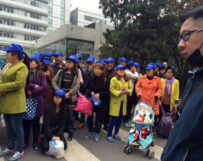 Dân Trung Quốc biểu tình phản đối bê bối vắcxin