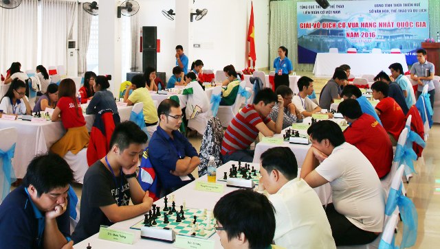 Huế đón hàng loạt kỳ thủ đẳng cấp đến tranh tài tại giải cờ vua hạng Nhất toàn quốc 2016
