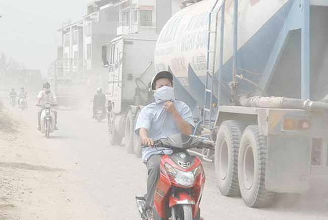 Ô nhiễm môi trường gây những tác động khủng khiếp với sức khỏe