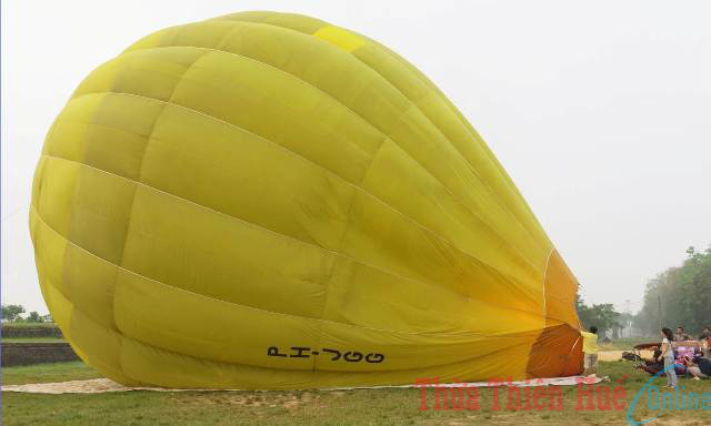Háo hức chờ ngày hội khinh khí cầu