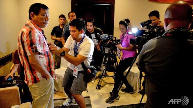 Bầu cử ở Philippines Ông Duterte đang giành chiến thắng