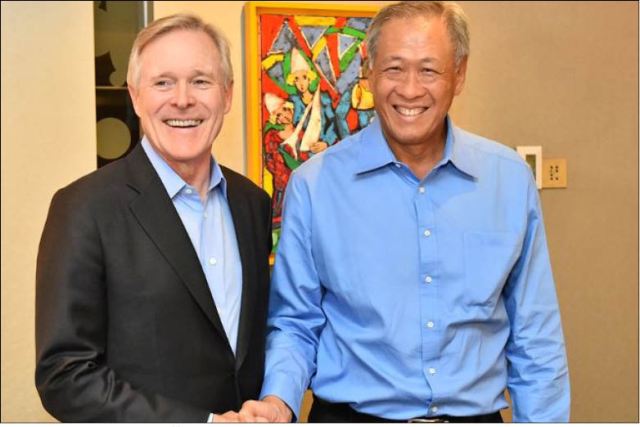 Singapore khẳng định quan hệ quốc phòng với Hải quân Mỹ