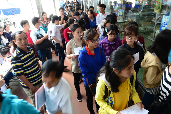 Nhiều băn khoăn với xét tuyển chung